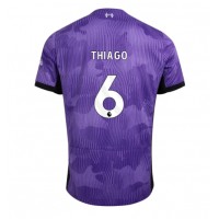 Camiseta Liverpool Thiago Alcantara #6 Tercera Equipación Replica 2023-24 mangas cortas